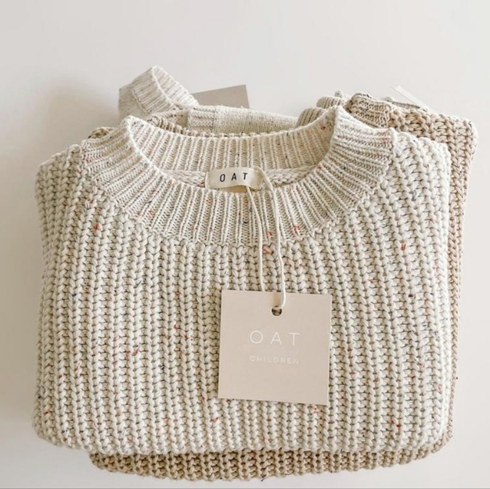 OAT co button sweater